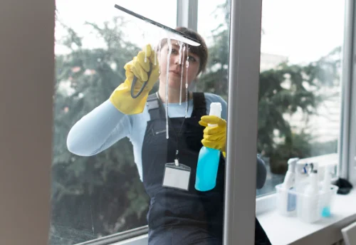 Nettoyage de vitres intérieures et extérieures à Lanvollon